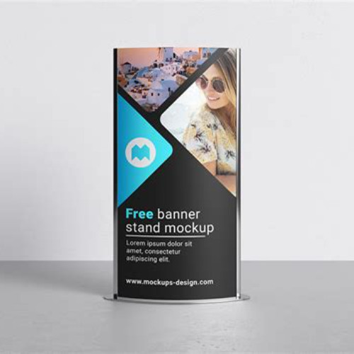 Display Stand Mockup Psd Kostenlos Downloaden