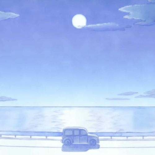 はる　comet at down （夜明けの彗星）　　アクリル画 Stream YOASOBI「優しい彗星 / Comet」【歌ってみた / Cover