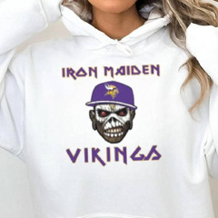 Nfl Minnesota Vikings Iron Maiden Rock Band Music Football Sports T Shirt