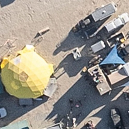 Sunrise @ Burning Man From The Top Of The Mighty Misfits Shipping Container Art Car