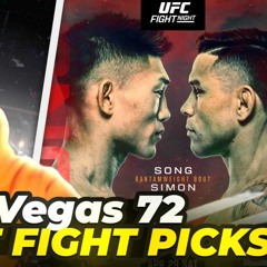 #474 - UFC VEGAS 72: SONG VS SIMON | BEST FIGHT PICKS | HALF THE BATTLE