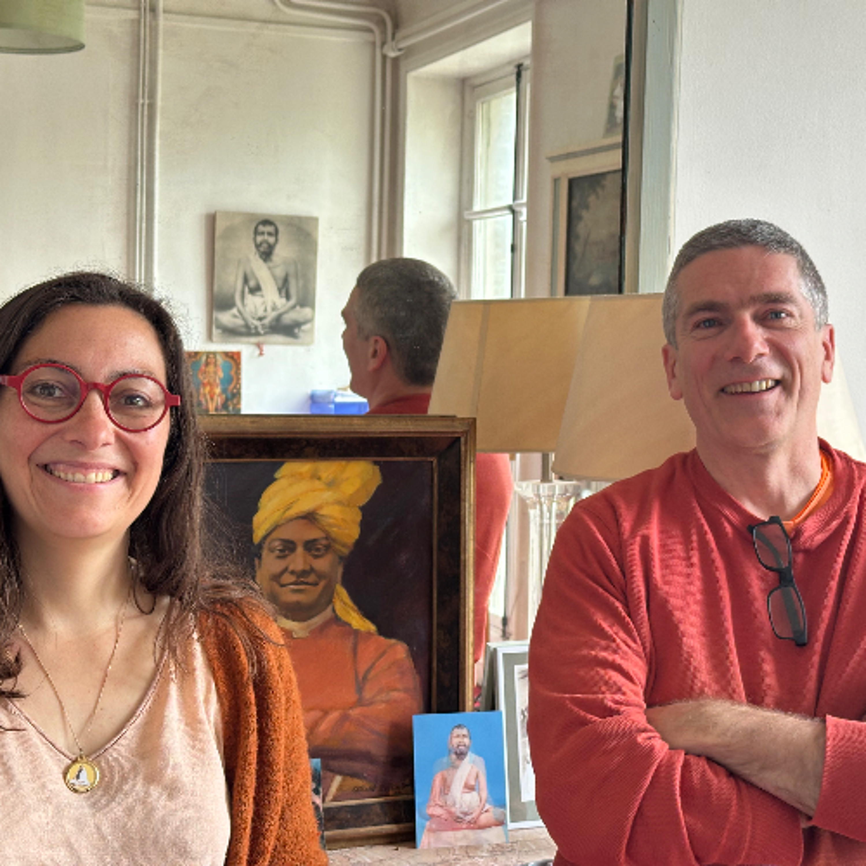 15MN D’ENTRETIEN AVEC Swami Ishasevananda (mardi 14 avril 2026) episode artwork
