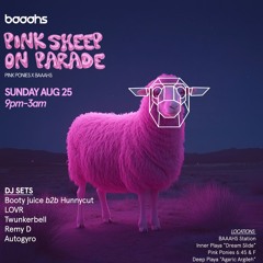 Burning Man BAAAHS Pink Sheep on Parade Live Set (Hour 1)