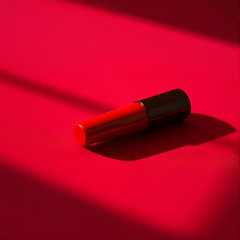 Cherry Red Lipstick