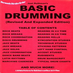 1/16 Note Patterns For Both Snare And Bass (In 2/4 Time)- Joel Rothman (page 158-59)