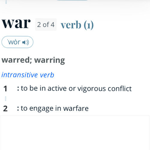 WAR READY