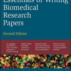 [FREE] EBOOK 💗 Essentials of Writing Biomedical Research Papers. Second Edition by