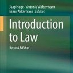 (PDF/ePub) Introduction to Law - Jaap Hage
