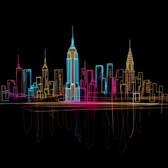 Neon Skyline