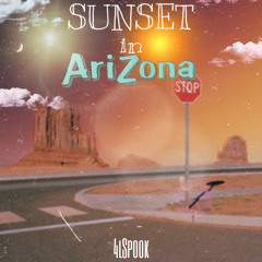 Sunset In Arizona- RR Spook