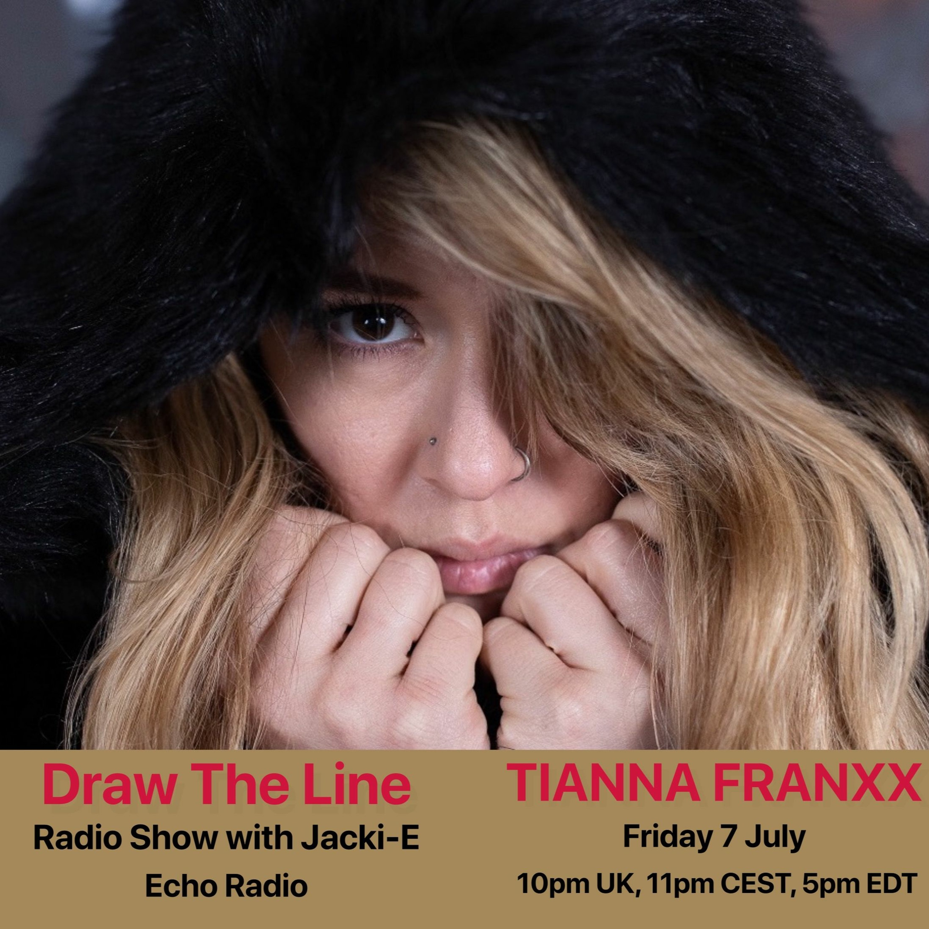 Jacki-E and Draw The Line Radio Show