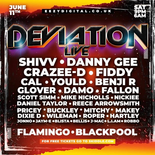 Deviation Live @ Flamingo - FREE TICKET RAVE