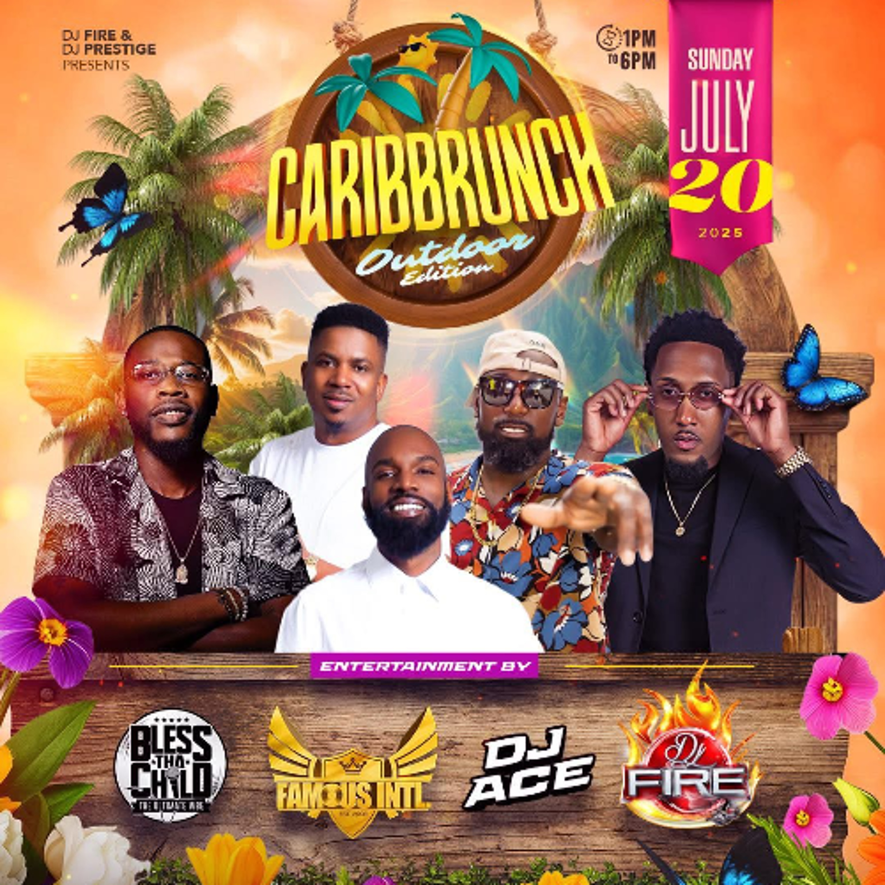 @FAMOUSINTLSOUND "CARIBBRUNCH 2025" episode artwork