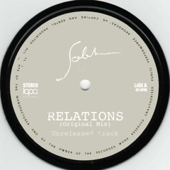 Sobh - Relations (unreleased Original Mix)
