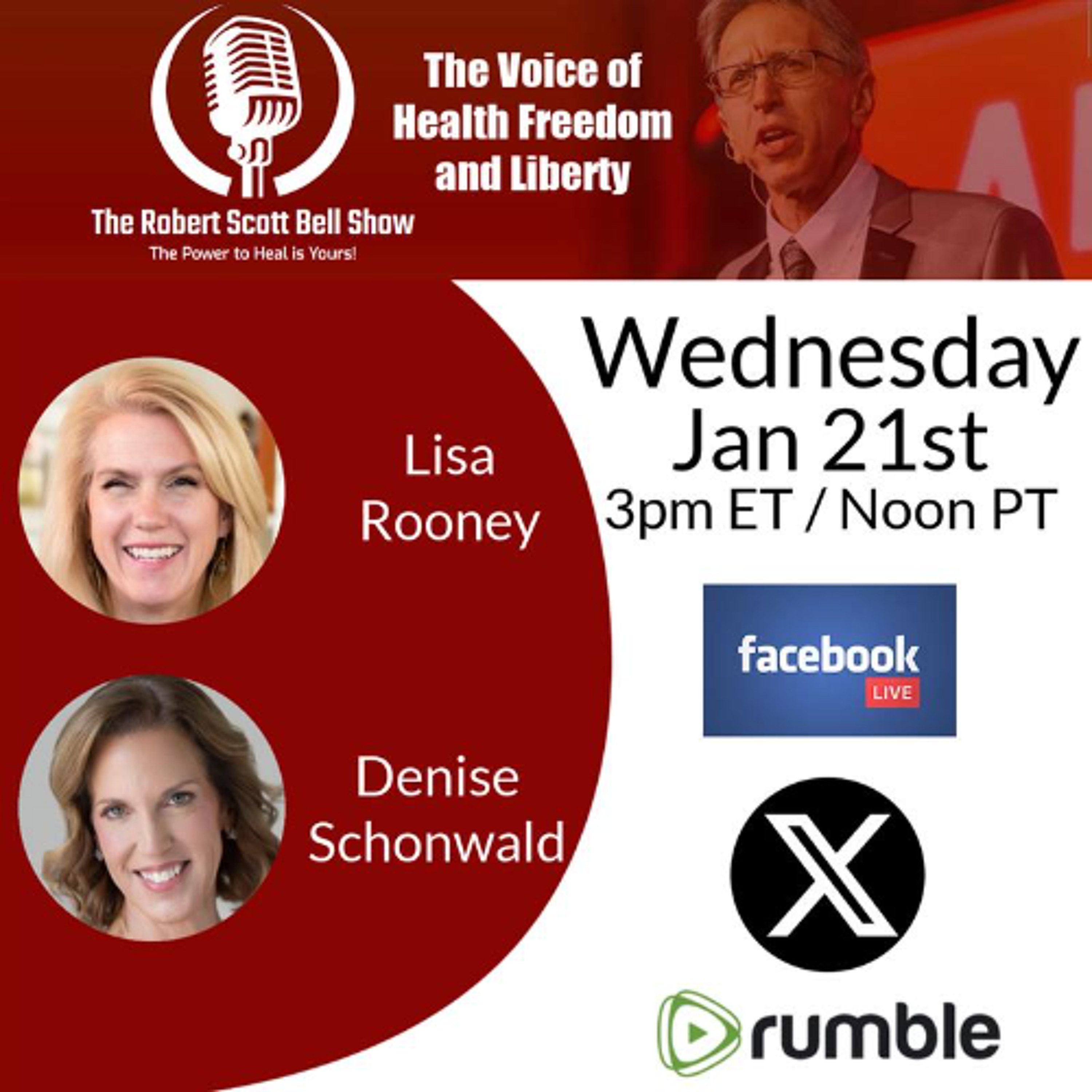 Losing the Human Touch, Lisa Rooney, Homeopathy, Educational Apartheid, Denise Schonwald, Insightful Self-Therapy - The RSB Show 1-21-26