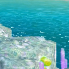 beach, loading