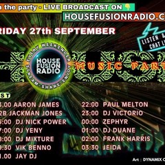 House Fusion Radio "Midnight Vibes" #15 Sept. 27th, '24