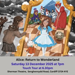 Alice Return to Wonderland Audio Flyer