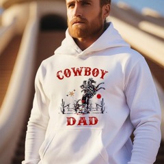 Cowboy dad comfort colors design shirt