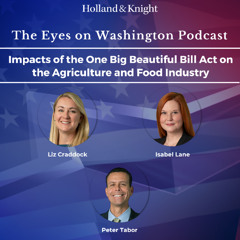 Impacts of the One Big Beautiful Bill Act on the Agriculture and Food Industry