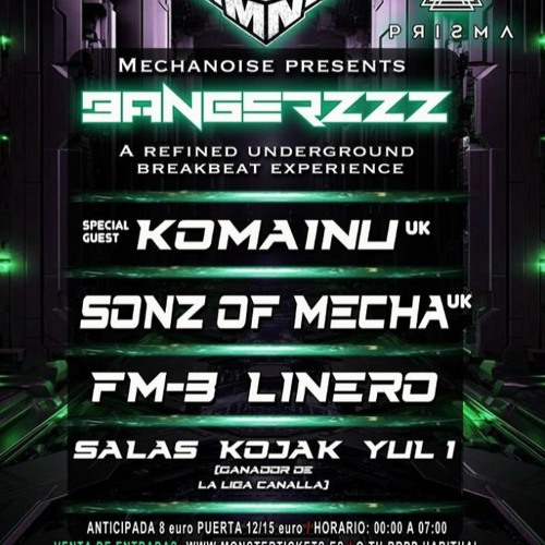 Linero - Mechanoise Bangerzzz  07 10 23   Sala Prisma