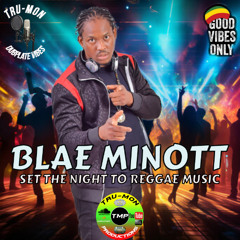 BLAE MINOTT -  Set The Night To Reggae Music / TruMon Dubplate