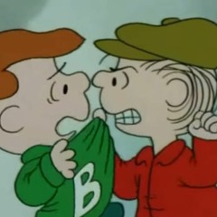 FNF music: stand up   linus vs a bully   movie: why charlie brown why  characters: linus and Bully