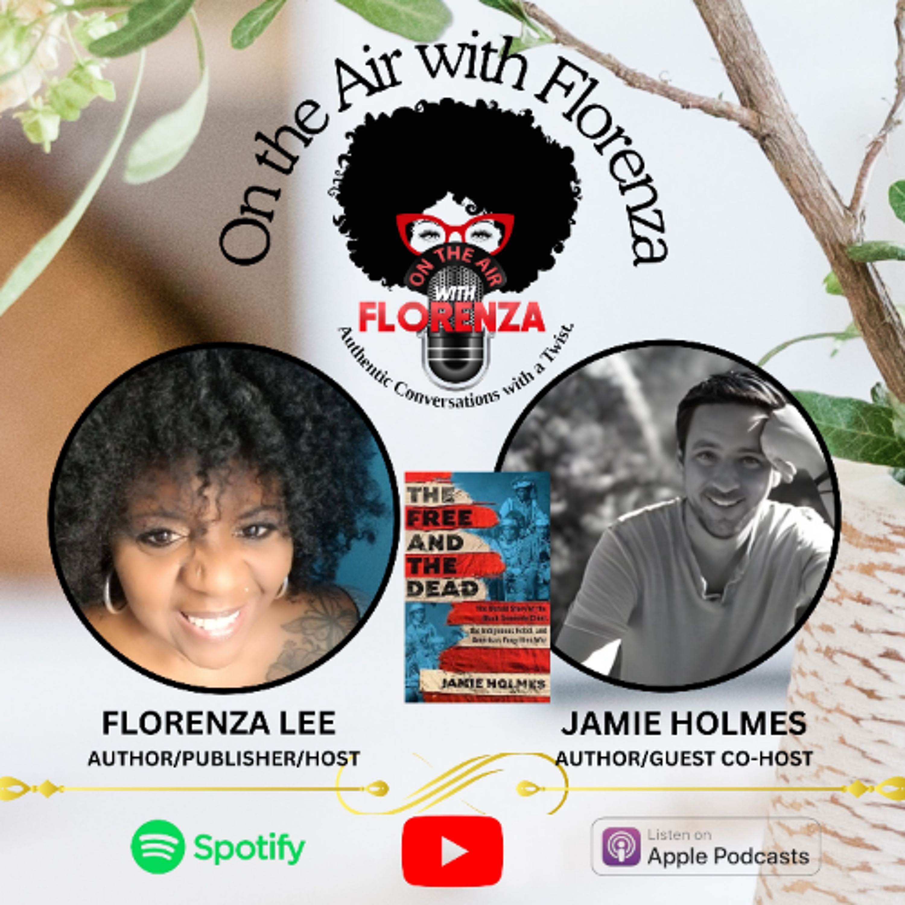 Jamie Holmes Co-Hosts On the Air with Florenza episode artwork