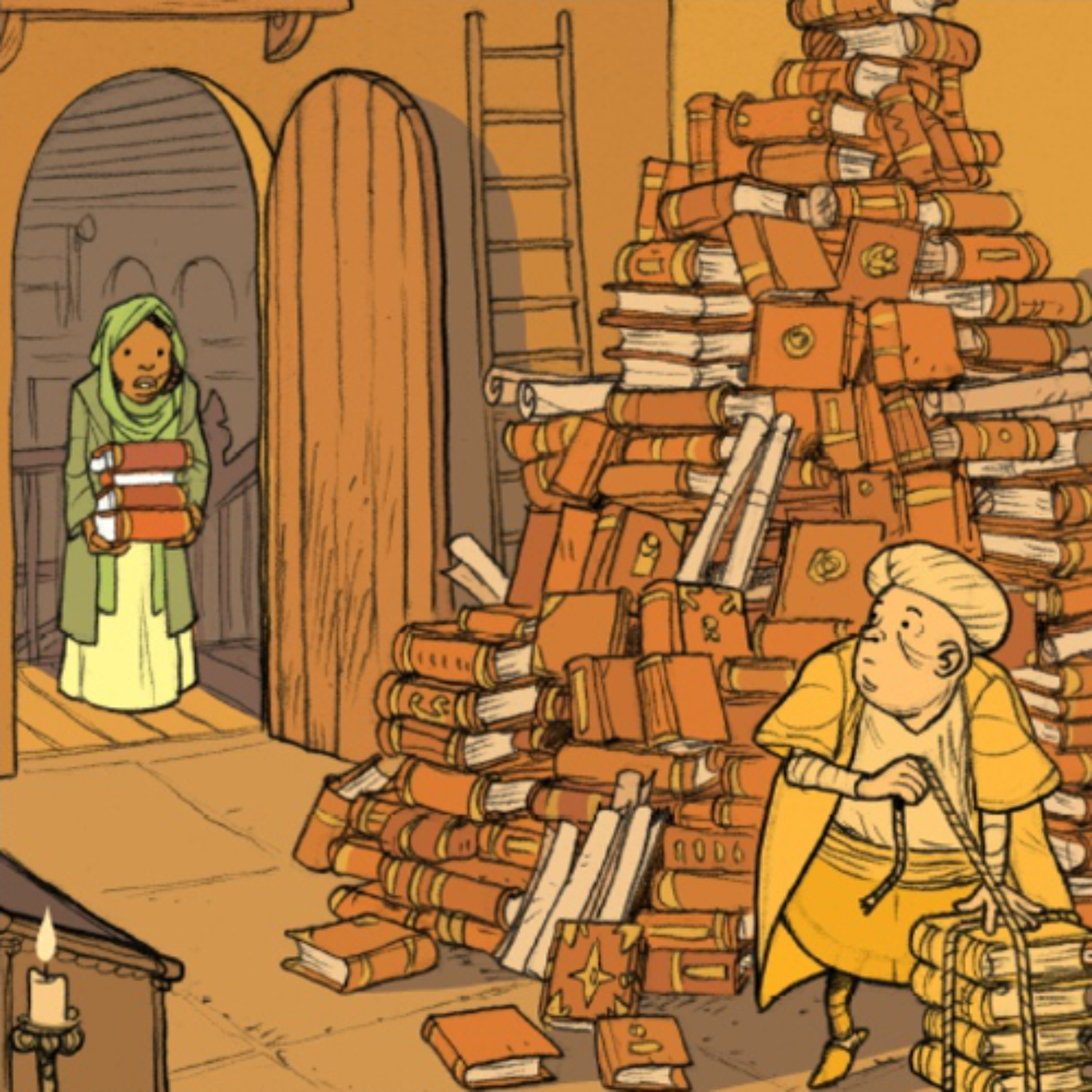 [Passages] Le Comics Strip #24 – La Bibliomule de Cordoue ( Wilfrid Lupano ex Léonard Chemineau) episode artwork
