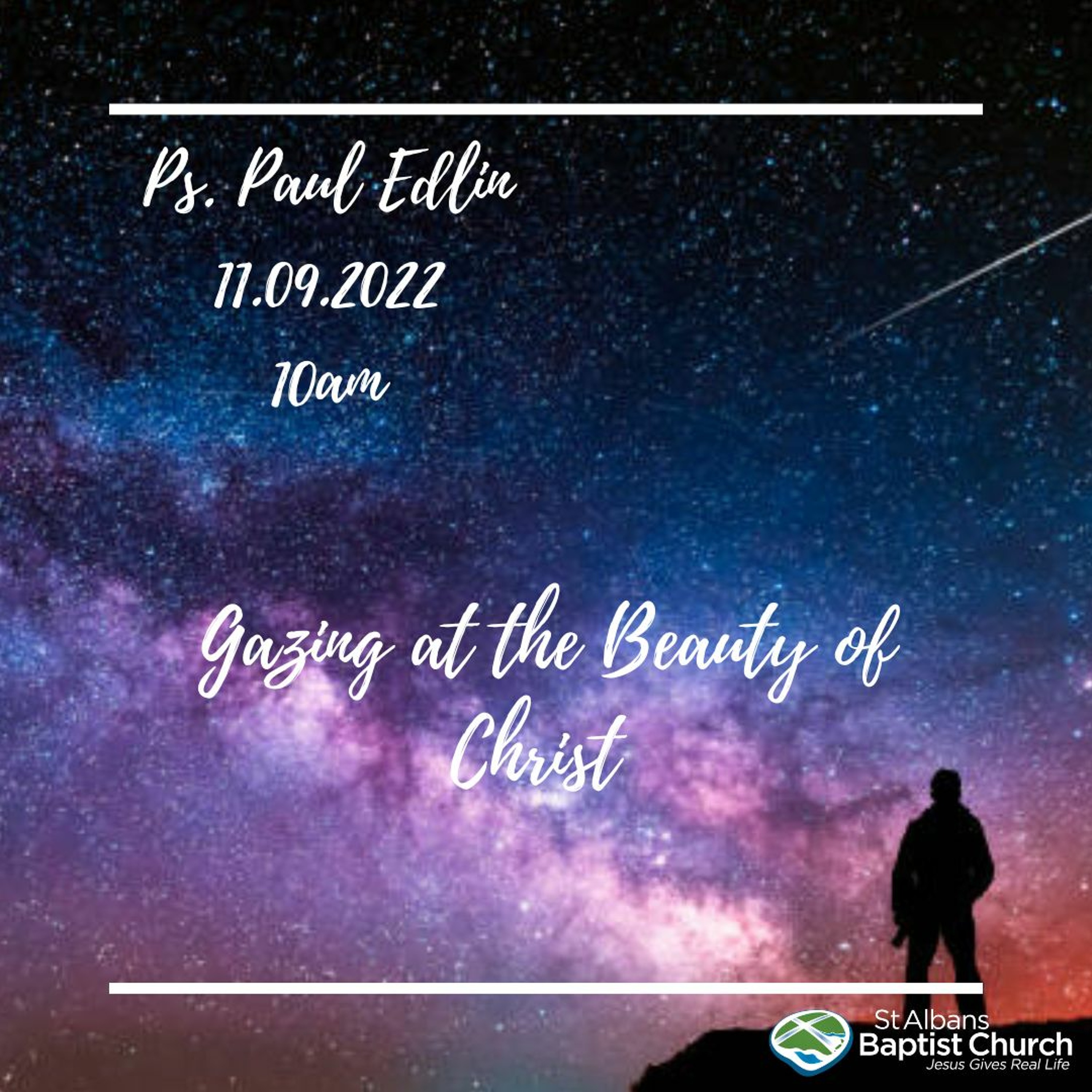 11.09.2022 - Ps. Paul Edlin - Gazing at the Beauty of Christ episode artwork