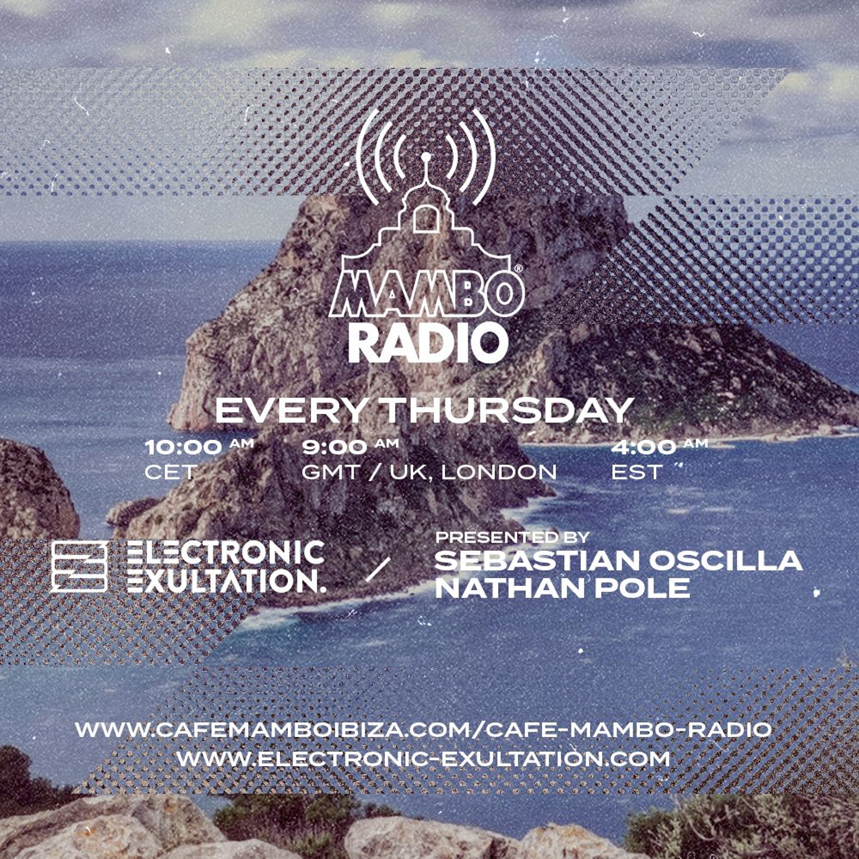 Electronic Exultation - Cafe Mambo Radio - 03-02-2025 / Mixed By Sebastian Oscilla episode artwork