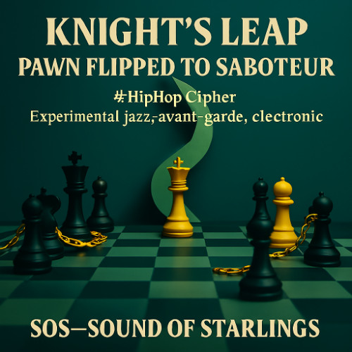 Pawn Flipped to Saboteur(2)  #Hip Hop Cipher Experimental jazz, avant-garde, electronic