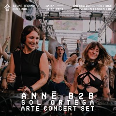 Stone Techno Festival 24 - ANNĒ B2B Sol Ortega - ARTE Concert