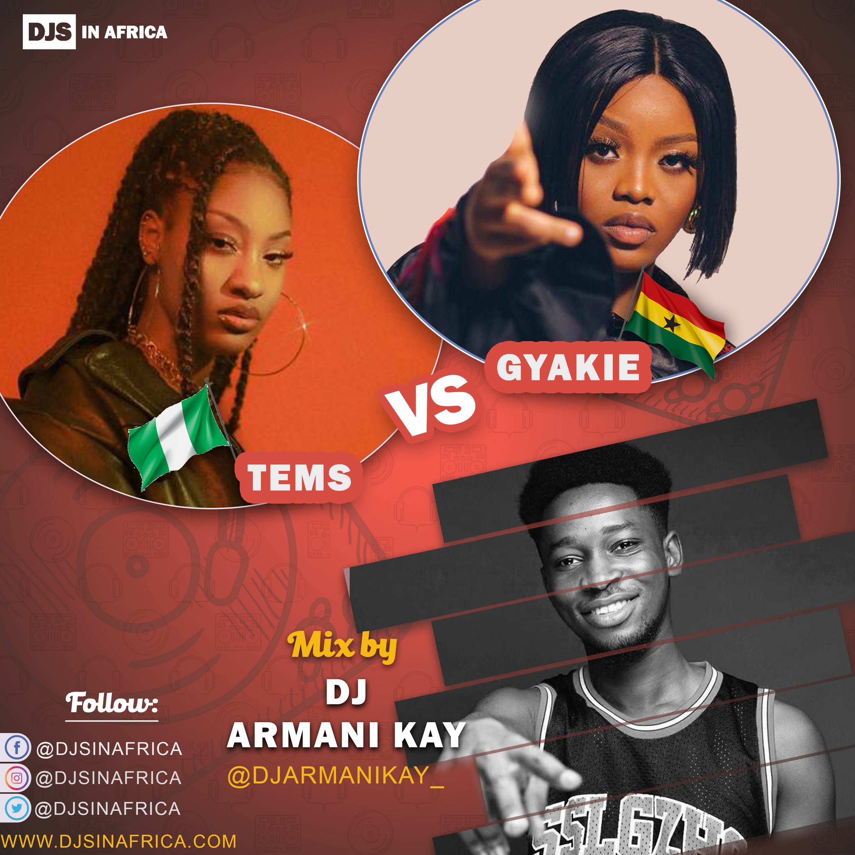 Tems Vs Gyakie – Afrosoul, Afrobeat & Afropop Mix ( By DJ Armani Kay)