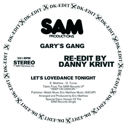 Let's Lovedance Tonight - Danny Krivit Re-edit (Dk Re-Edit)
