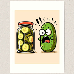 Tickle pickles “stuck in a state of cucumber”  Hillside