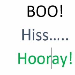 Boo, Hiss, Hooray! (Ayers 1910-89)