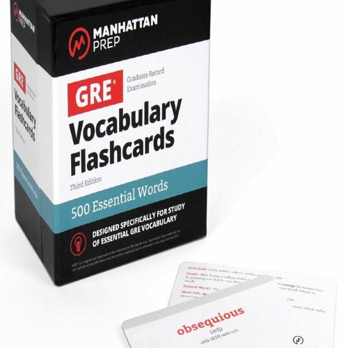Stream Download⚡️(PDF) ️ 500 Essential Words GRE Vocabulary Flashcards