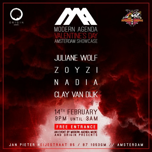Stream Juliane Wolf DJ Set @ Modern Agenda Showcase // Kashmir Lounge  Amsterdam 14 Feb 2020 by Juliane Wolf | Listen online for free on SoundCloud