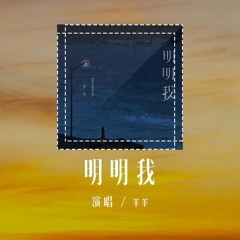 羊羊 - 明明我「明明我听你口口声声说爱我，你却捂住我的嘴数落我的错」(4k Video)【動態歌詞/pīn yīn gē cí】#羊羊 #明明我 #動態歌詞