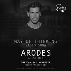 ARODES Live @ IBIZA SONICA. Way of Thinking Show. 11/24/2020