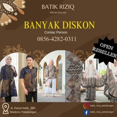 Murah dan Berkualitas tinggi, WA 0856–4282–0311, pakain Batik Pekalongan terlaris