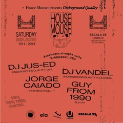LIVE AT HOUSE MOUSE IN LISBON