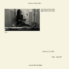 summer school radio (78) with Black Girls Love Vinyl
