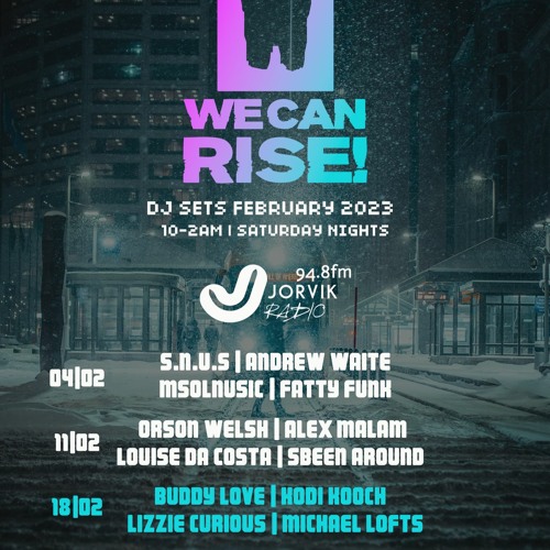 Stream Kodi Kooch live on the We Can Rise House & Dance Show 18th February  2023 on Jorvik Radio 94.8fm by Kodi Kooch DJ | Listen online for free on  SoundCloud