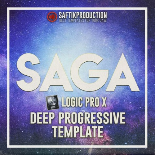 Stream Saga Progressive Template for Logic Pro X by Myloops Listen