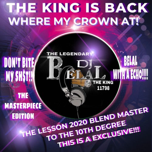 THE KING IS BACK WHERE MY CROWN AT!