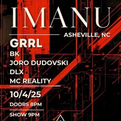 BK LIVE @ IMANU 10.4