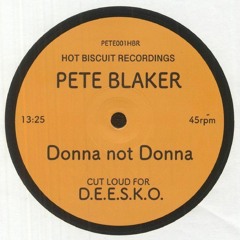 Donna not Donna - Pete Blaker Edit