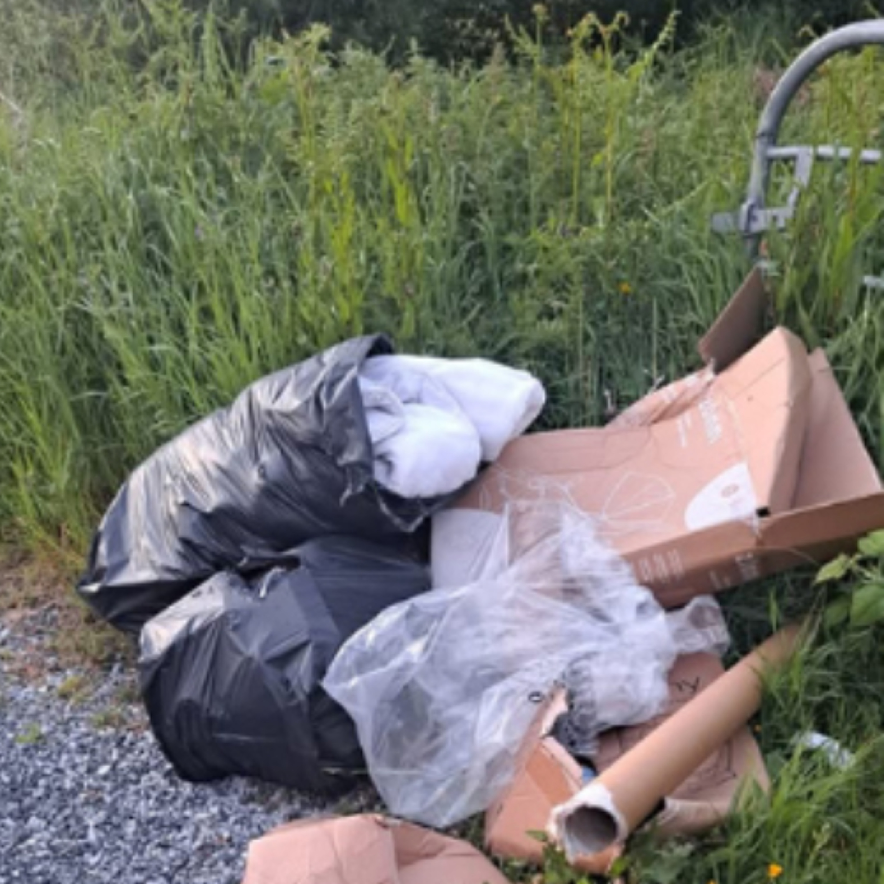 Illegal Dumping And Burning Of Rubbish In Kilkishen